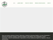 Tablet Screenshot of feld.com.mx